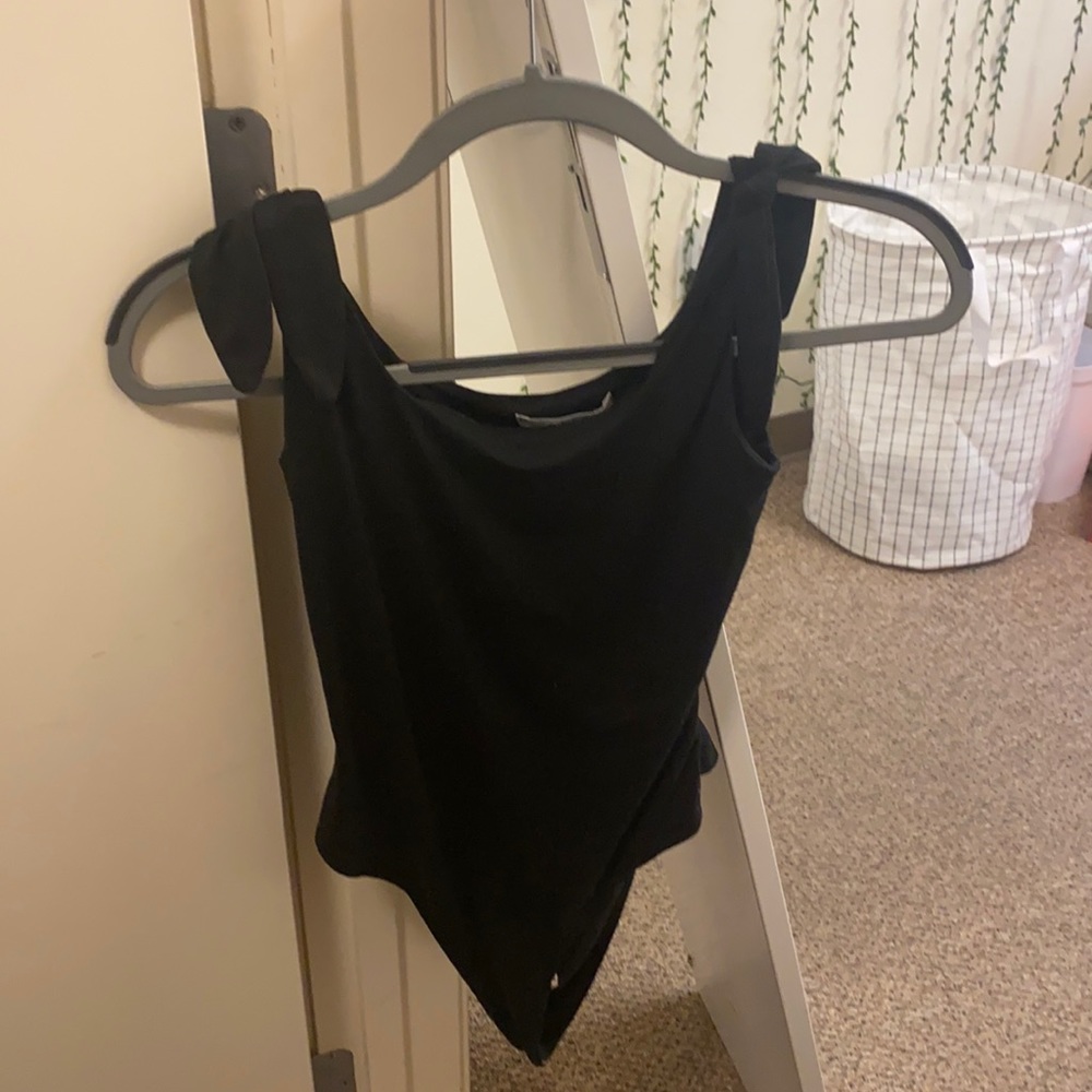 black bodysuit
